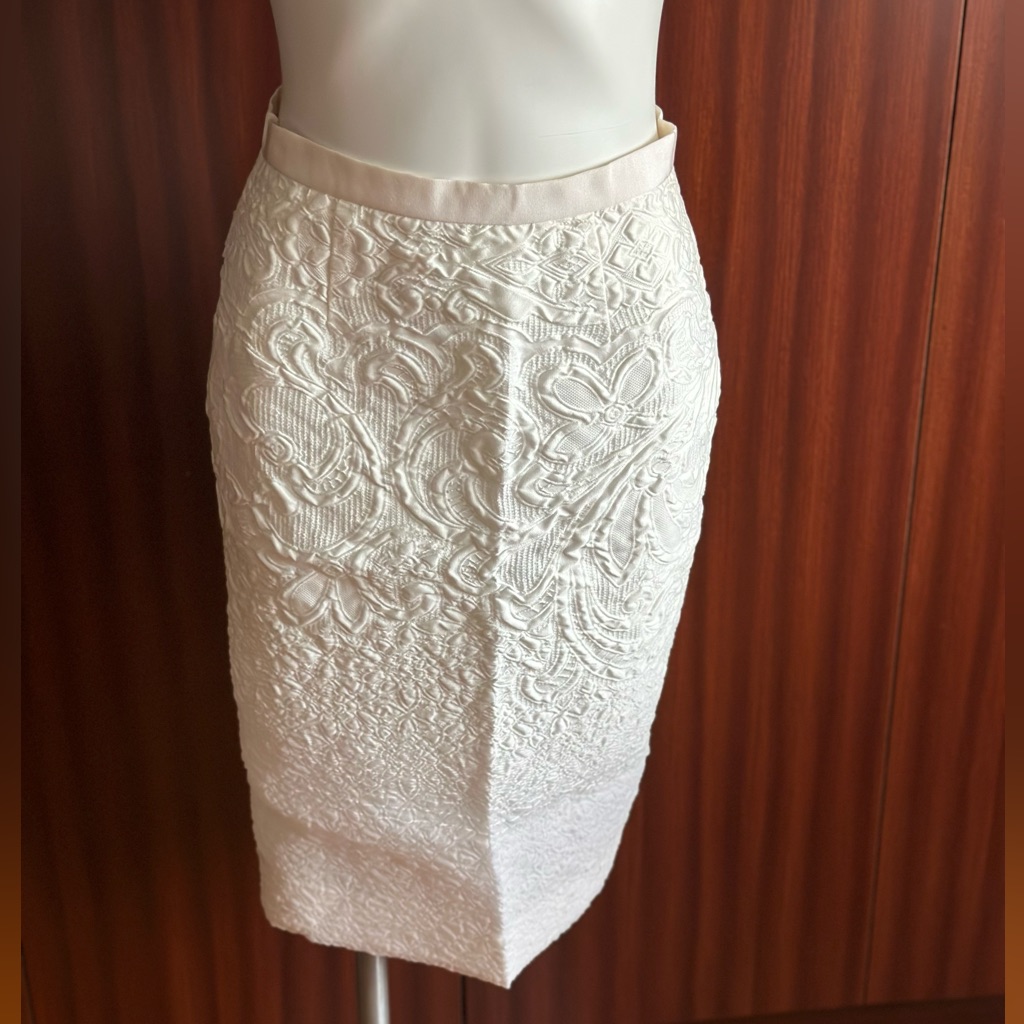 Nwot PrabalGurung Rare Amazing SkirtS 6 LightweightLinedCrinkledMade In Usa